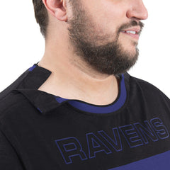 Baltimore Ravens G-III Sports by Carl Banks Adaptive Outlast Long Sleeve T-Shirt - Purple/Black cheap