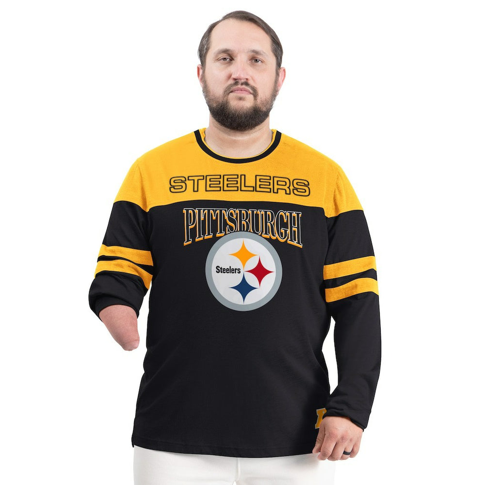 Pittsburgh Steelers G-III Sports by Carl Banks Adaptive Outlast Long Sleeve T-Shirt - Black/Gold outlet
