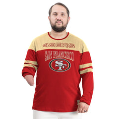 San Francisco 49ers G-III Sports by Carl Banks Adaptive Outlast Long Sleeve T-Shirt - Scarlet/Gold online