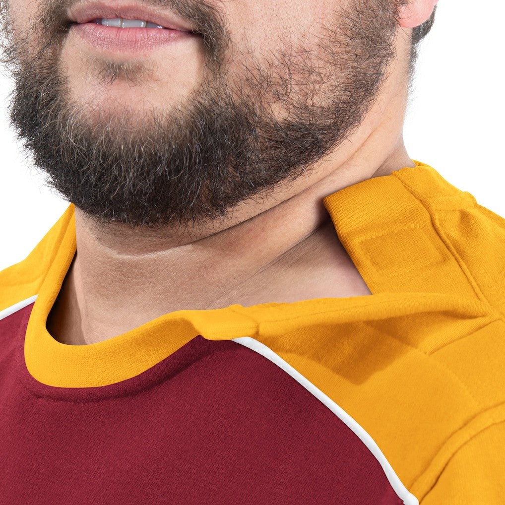Washington Commanders G-III Sports by Carl Banks Adaptive Lord Stanley Crewneck Sweatshirt - Burgundy online