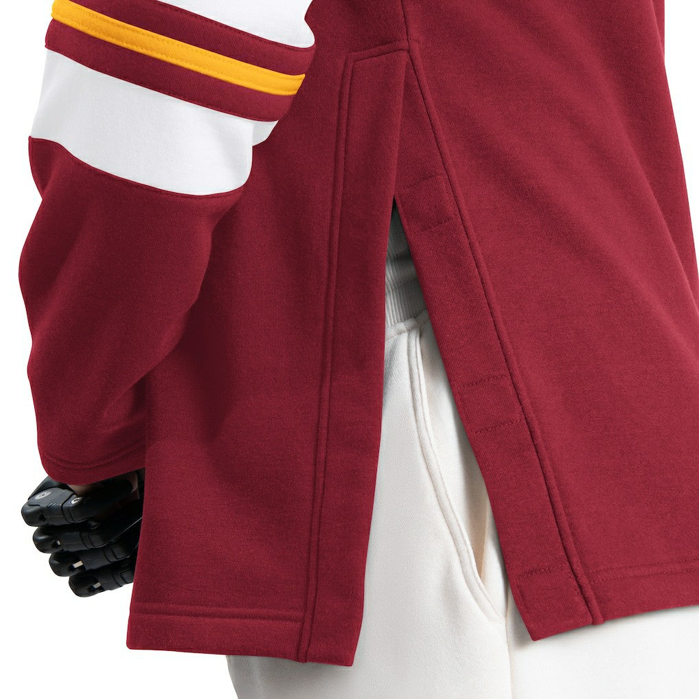 Washington Commanders G-III Sports by Carl Banks Adaptive Lord Stanley Crewneck Sweatshirt - Burgundy online