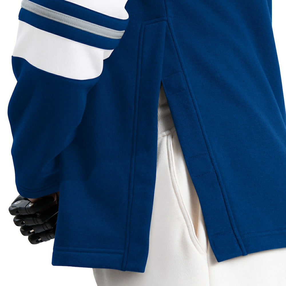 Indianapolis Colts G-III Sports by Carl Banks Adaptive Lord Stanley Crewneck Sweatshirt - Royal on sale