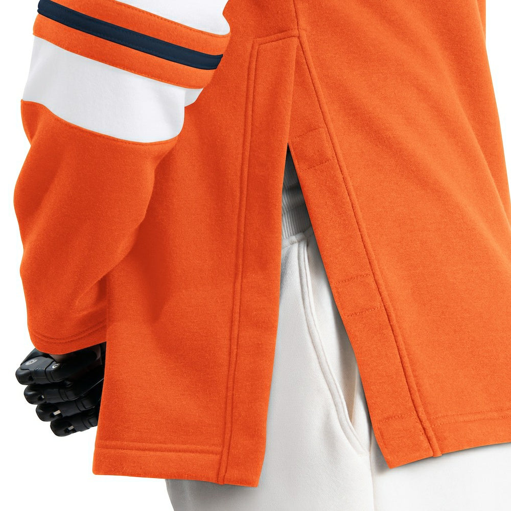 Denver Broncos G-III Sports by Carl Banks Adaptive Lord Stanley Crewneck Sweatshirt - Orange cheap