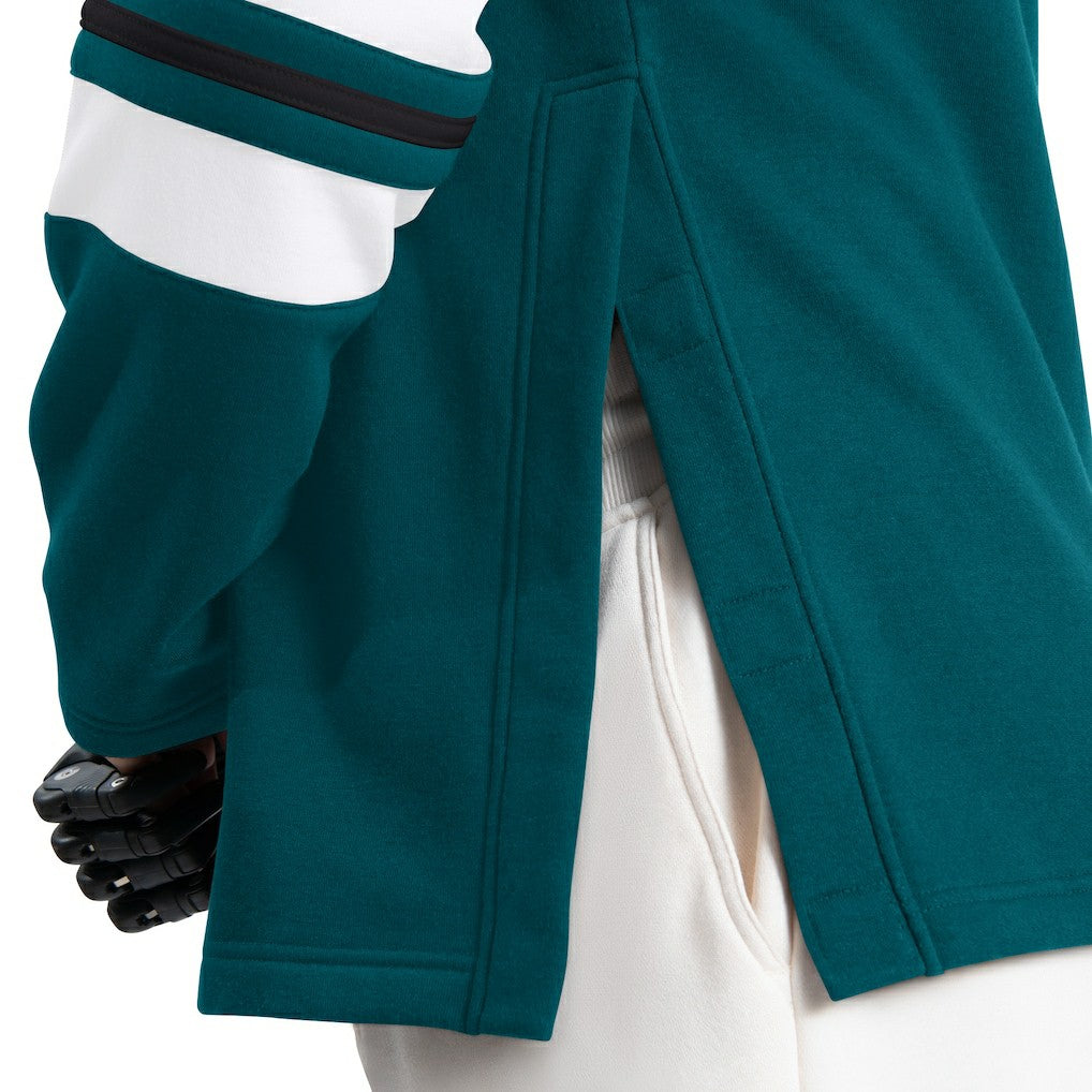 Philadelphia Eagles G-III Sports by Carl Banks Adaptive Lord Stanley Crewneck Sweatshirt - Midnight Green sale
