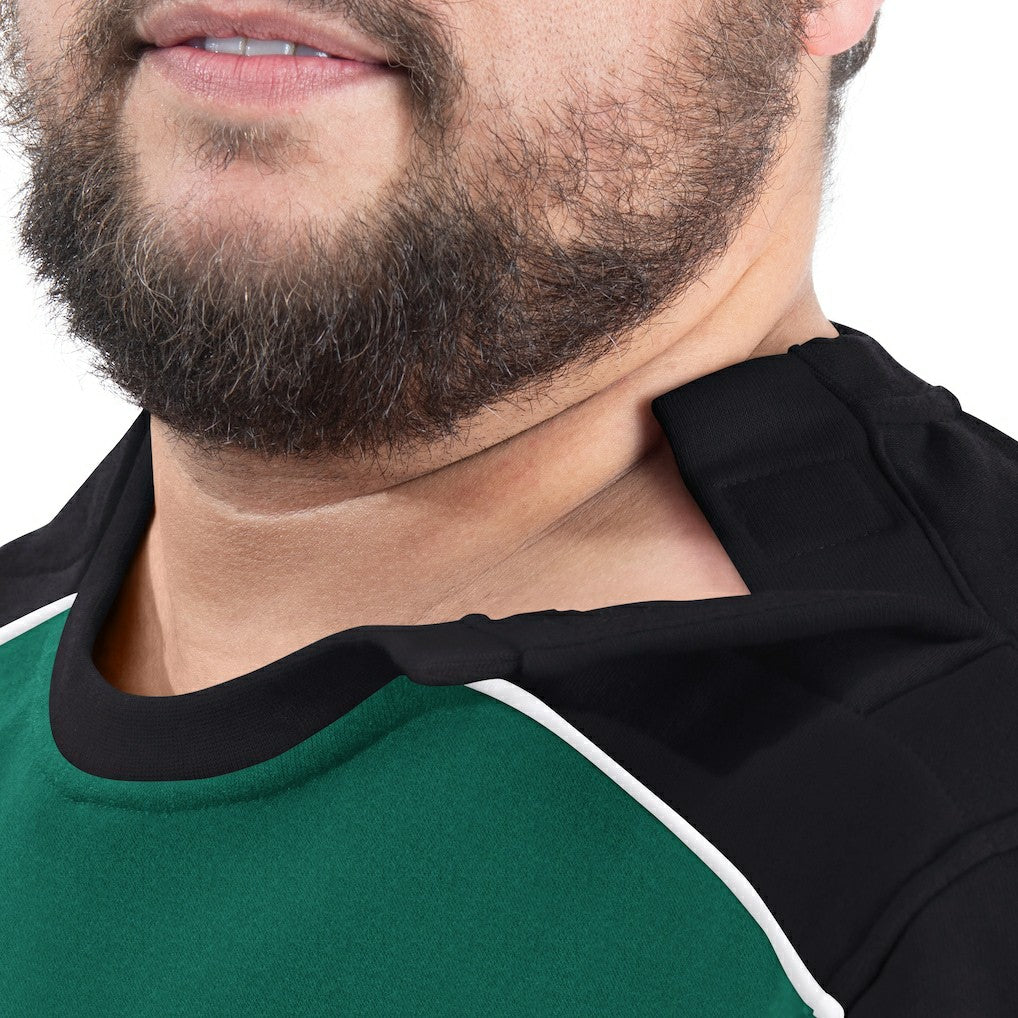 New York Jets G-III Sports by Carl Banks Adaptive Lord Stanley Crewneck Sweatshirt - Green discount