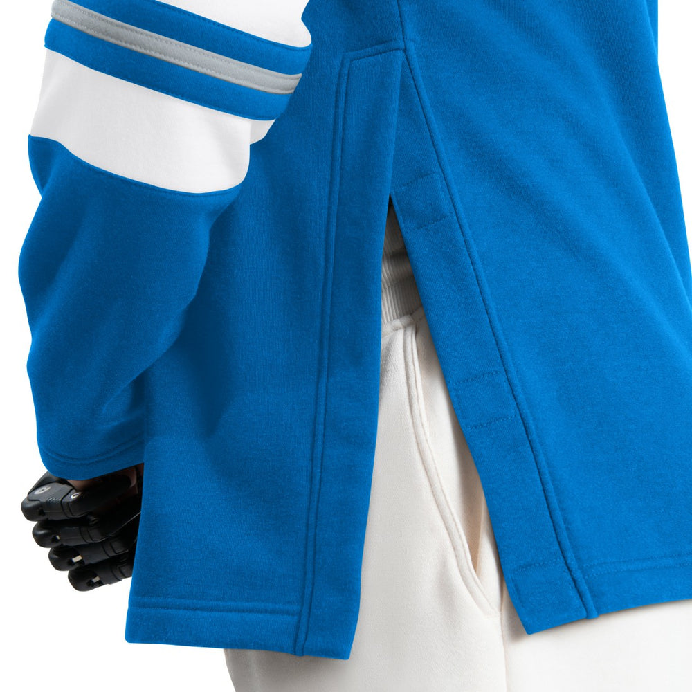 Detroit Lions G-III Sports by Carl Banks Adaptive Lord Stanley Crewneck Sweatshirt - Blue online