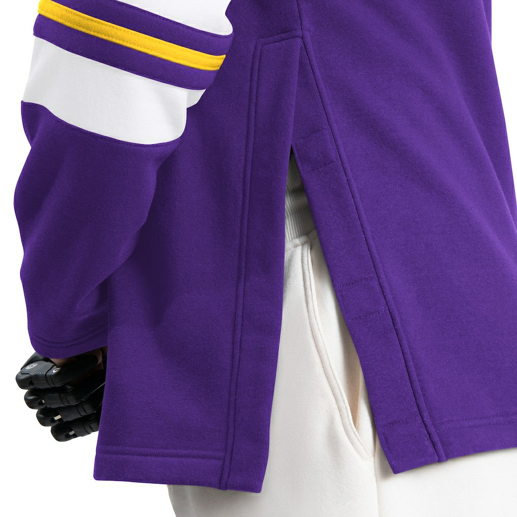 Minnesota Vikings G-III Sports by Carl Banks Adaptive Lord Stanley Crewneck Sweatshirt - Purple cheap