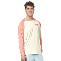 Cincinnati Bengals Margaritaville Sand, Sea, Sunsets Long-Sleeve Rashguard Hoodie Pullover -Cream/Amber online
