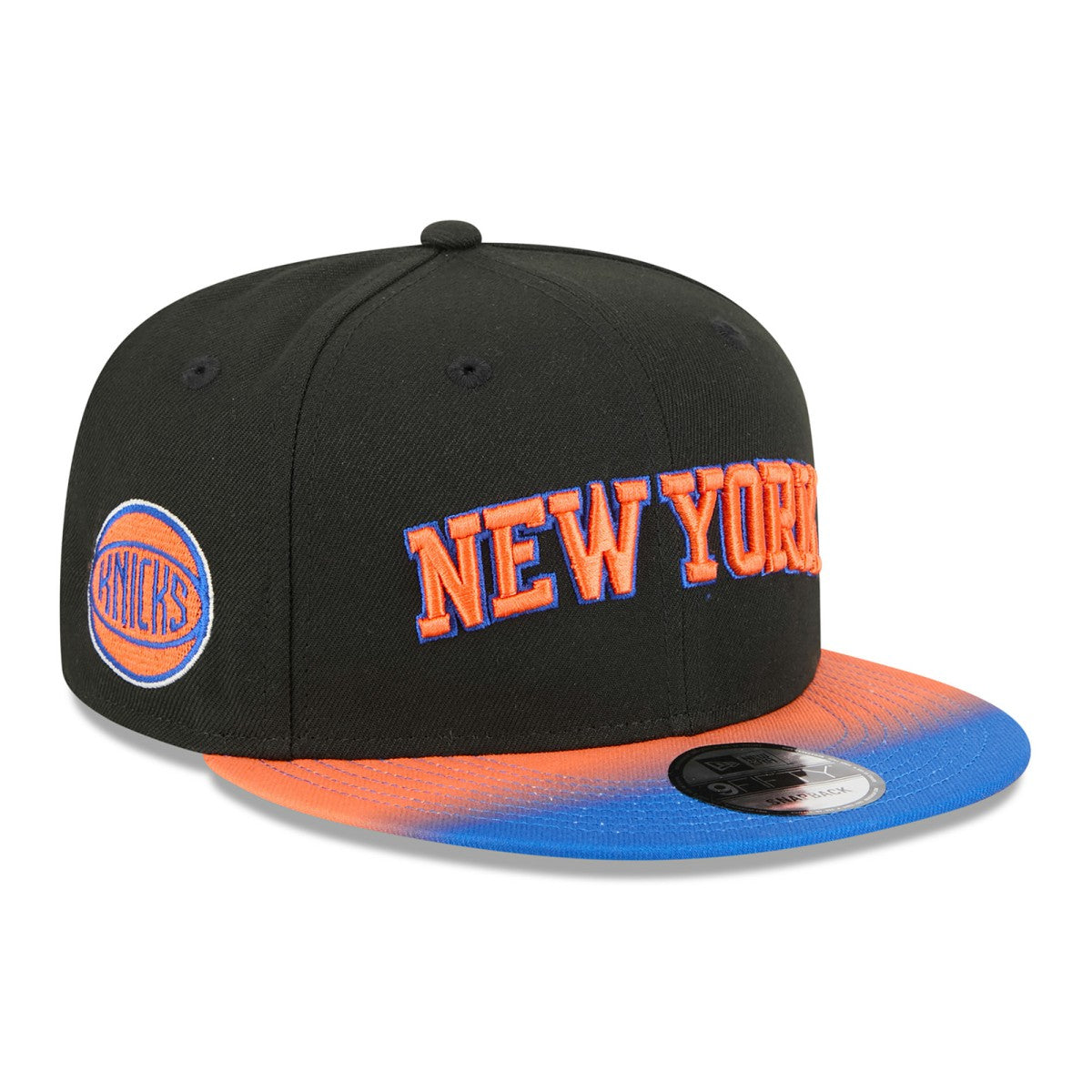 New York Knicks Jersey Hook Statement Edition 9FIFTY Snapback Hat - Black/Blue | New Era discount