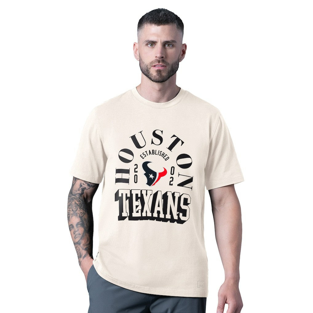 Houston Texans MSX by Michael Strahan Whiteout Vintage T-Shirt - White outlet