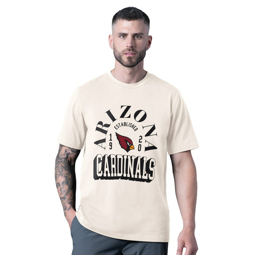 Arizona Cardinals MSX by Michael Strahan Whiteout Vintage T-Shirt - White discount