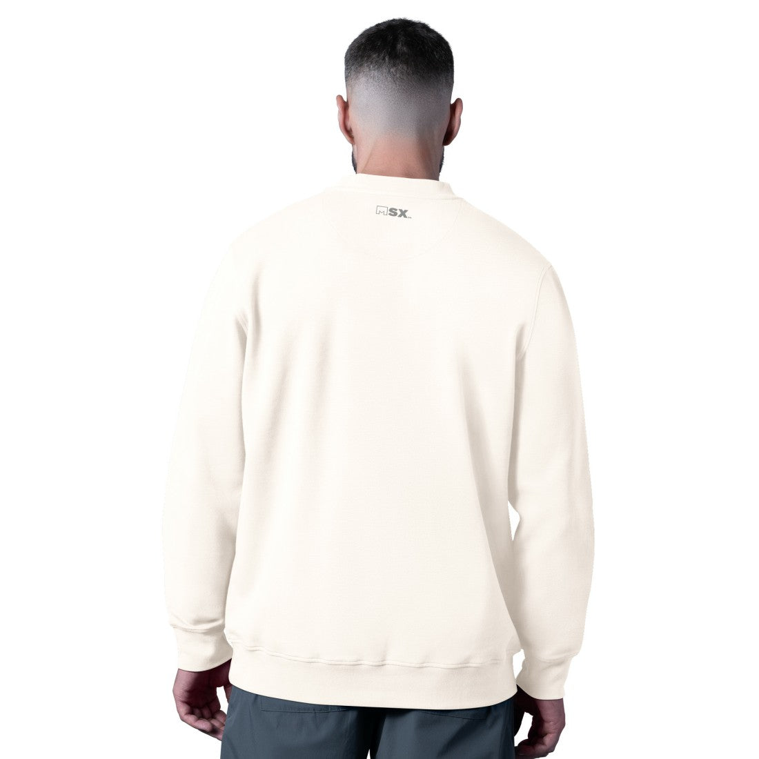 Houston Texans MSX by Michael Strahan Whiteout Tri-Blend Sweatshirt - White outlet