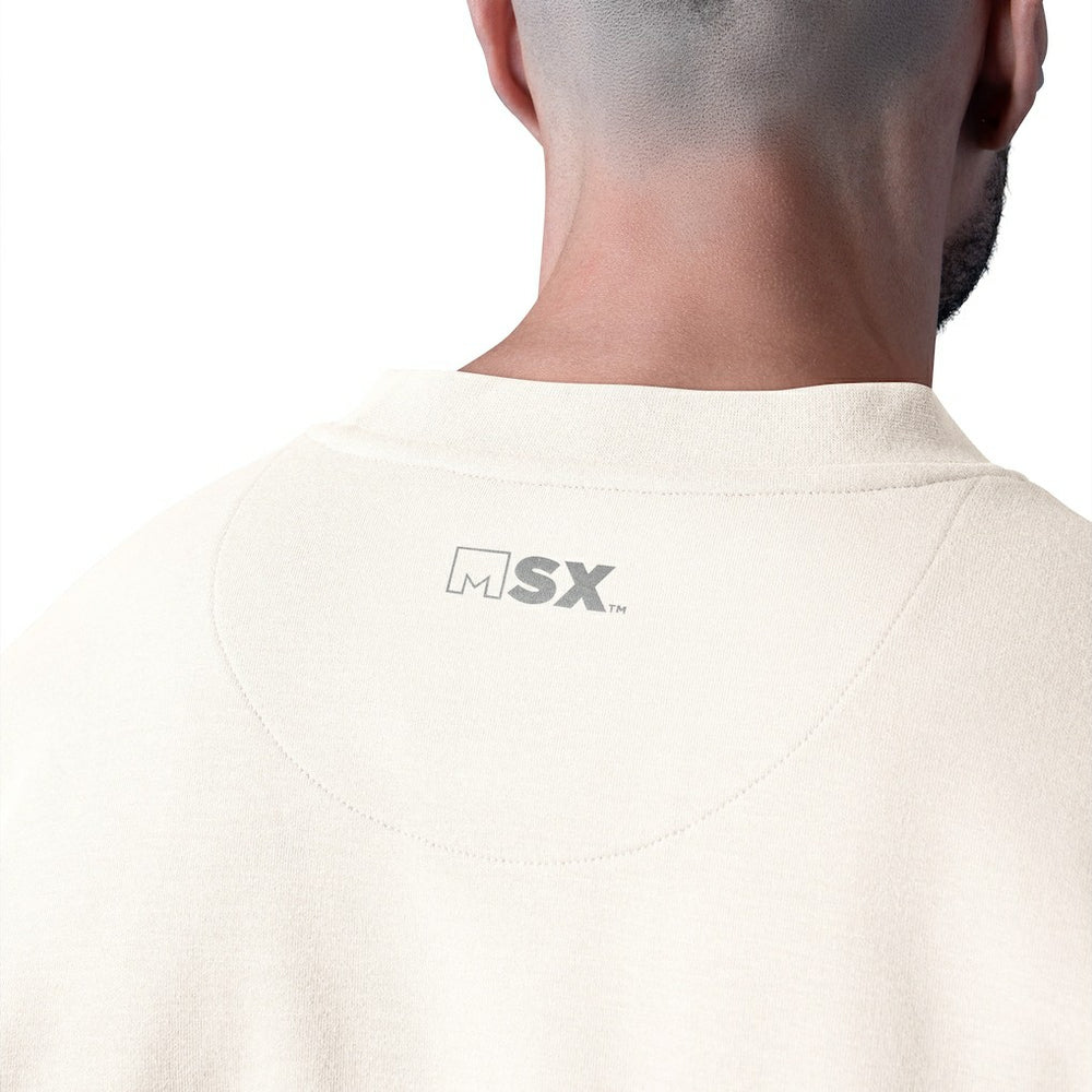 Baltimore Ravens MSX by Michael Strahan Whiteout Tri-Blend Sweatshirt - White outlet