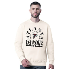 Atlanta Falcons MSX by Michael Strahan Whiteout Tri-Blend Sweatshirt - White sale