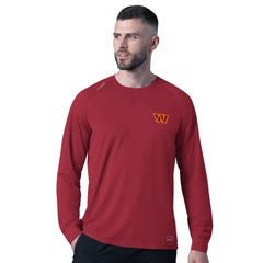 Washington Commanders MSX by Michael Strahan Forward Long-Sleeve T-Shirt - Burgundy for sale