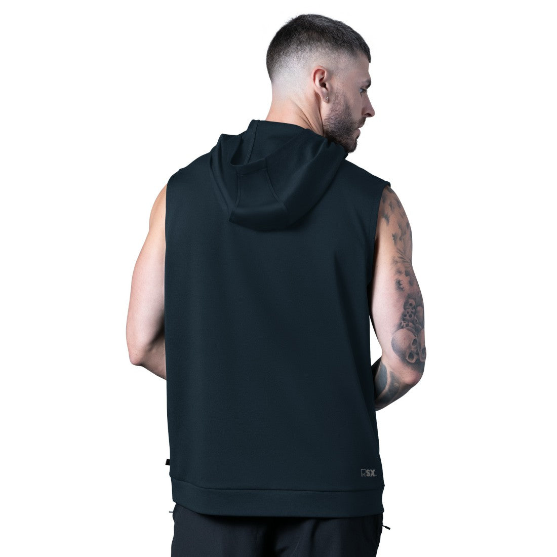 Houston Texans MSX by Michael Strahan Tri-Blend Rebound Sleeveless Hoodie - Navy on sale