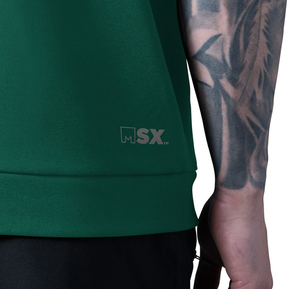 New York Jets MSX by Michael Strahan Tri-Blend Rebound Sleeveless Hoodie - Green outlet