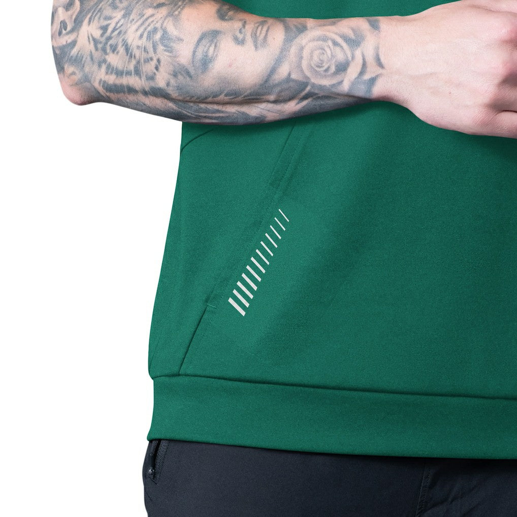New York Jets MSX by Michael Strahan Tri-Blend Rebound Sleeveless Hoodie - Green outlet