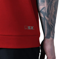 Kansas City Chiefs MSX by Michael Strahan Tri-Blend Rebound Sleeveless Hoodie - Red sale
