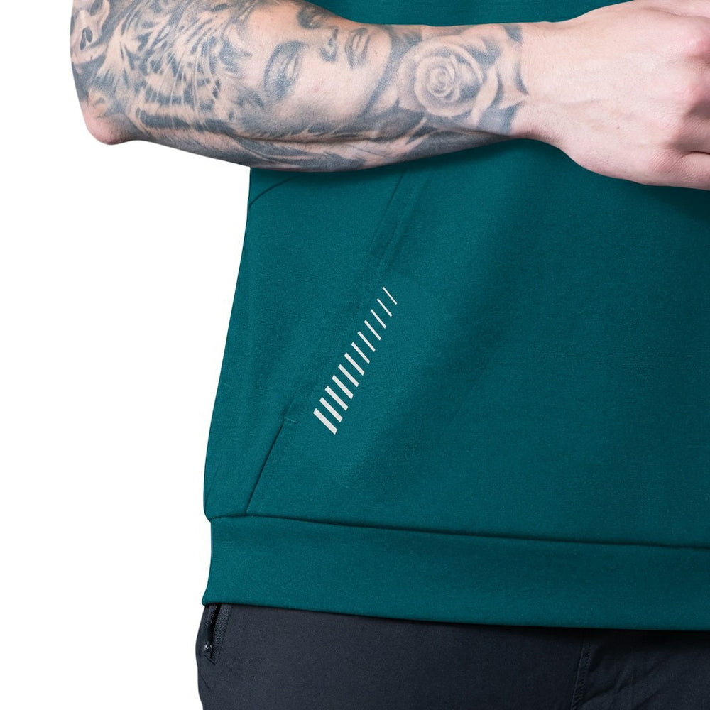 Philadelphia Eagles MSX by Michael Strahan Tri-Blend Rebound Sleeveless Hoodie - Green outlet
