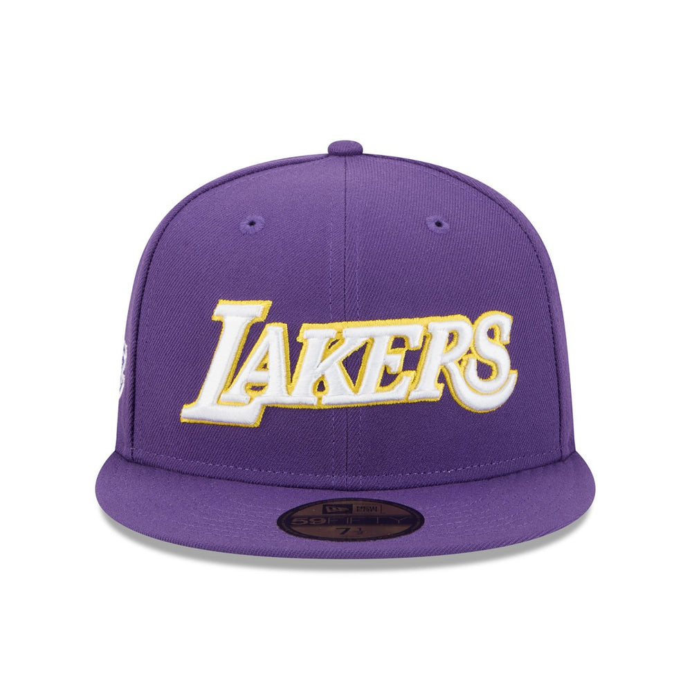 Los Angeles Lakers Jersey Hook Statement Edition 59FIFTY Fitted Hat - Purple | New Era online