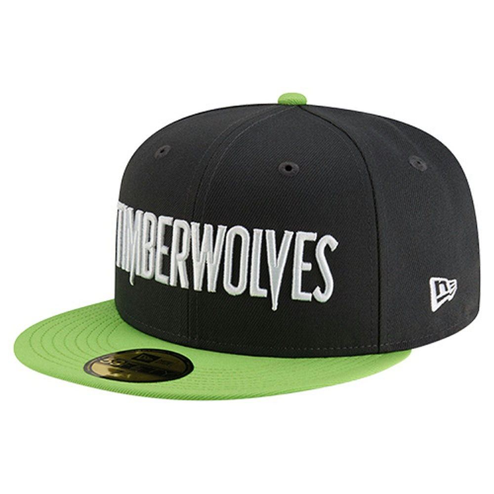 Minnesota Timberwolves Statement Edition Jersey Hook 59Fifty Fitted Hat - Charcoal | New Era discount