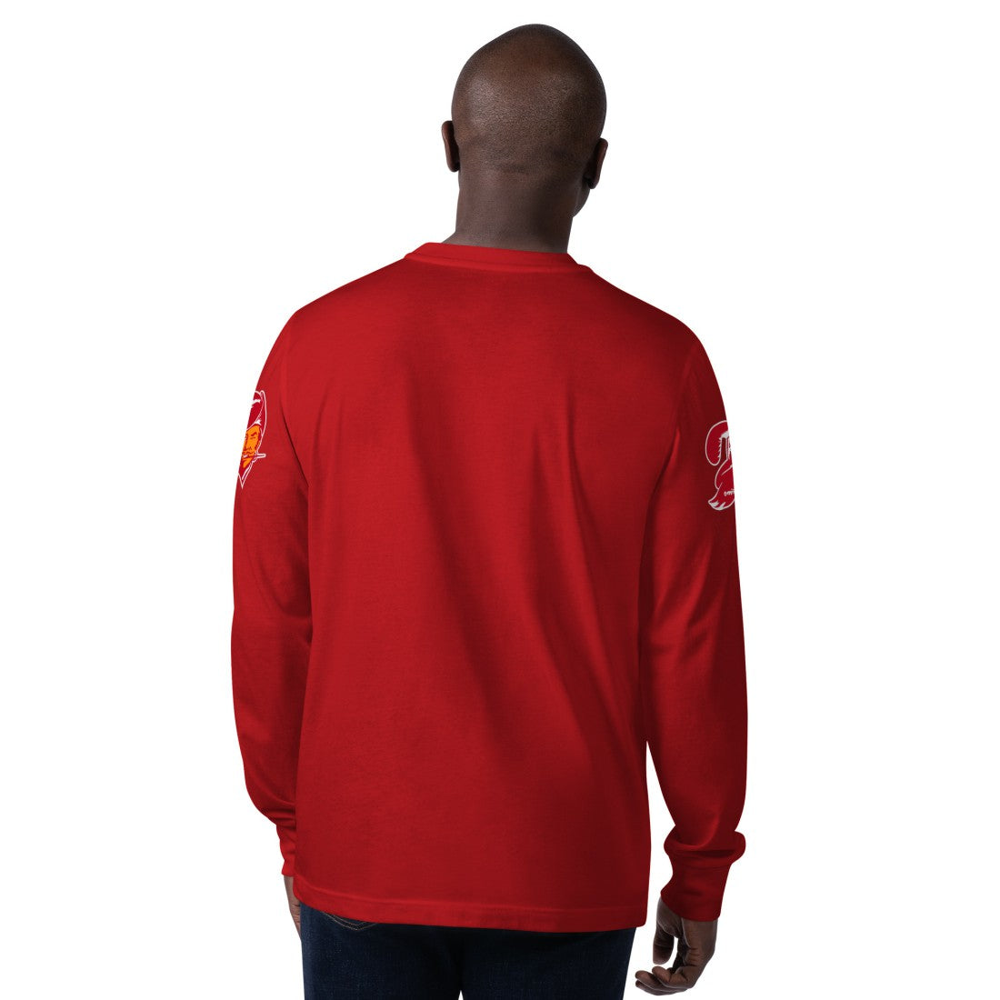 Tampa Bay Buccaneers Starter Extreme Clutch Hit Vintage Logo Long Sleeve T-Shirt - Red online