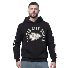 Kansas City Chiefs Starter Handoff Fleece Hoodie Sweatshirt - Black cheap