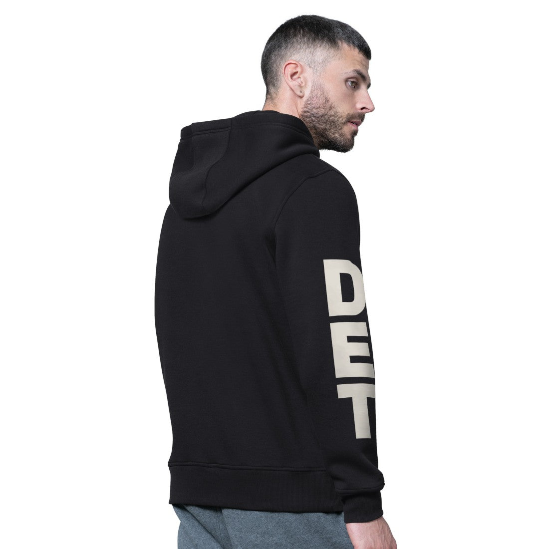 Detroit Lions Starter Handoff Fleece Hoodie Sweatshirt - Black online