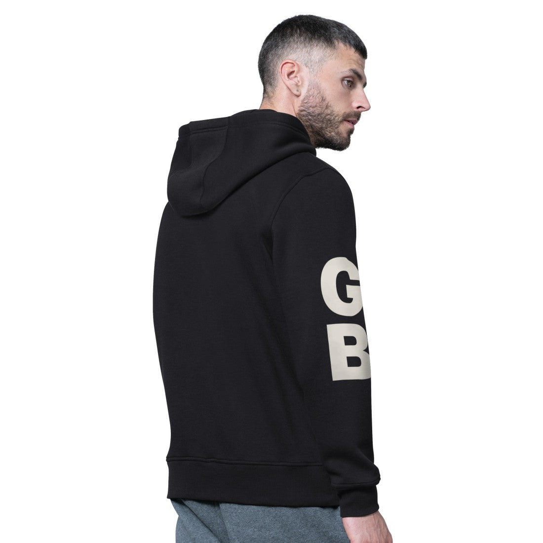 Green Bay Packers Starter Handoff Fleece Hoodie Sweatshirt - Black outlet