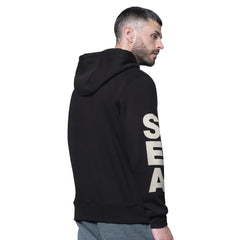 Seattle Seahawks Starter Handoff Fleece Hoodie Sweatshirt - Black outlet