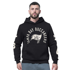 Tampa Bay Buccaneers Starter Handoff Fleece Hoodie Sweatshirt - Black on sale