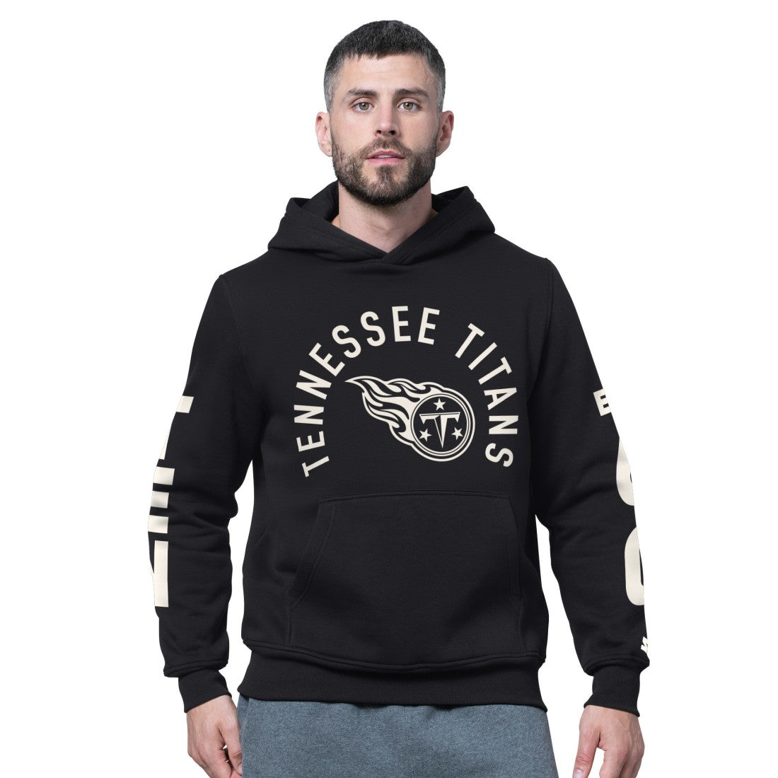 Tennessee Titans Starter Handoff Fleece Hoodie Sweatshirt - Black discount