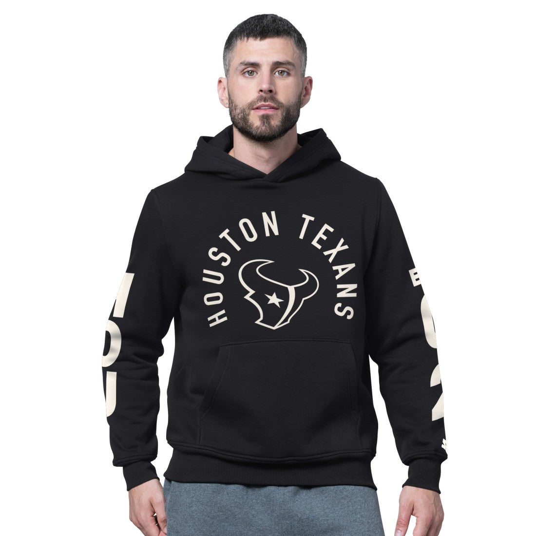 Houston Texans Starter Handoff Fleece Hoodie Sweatshirt - Black cheap