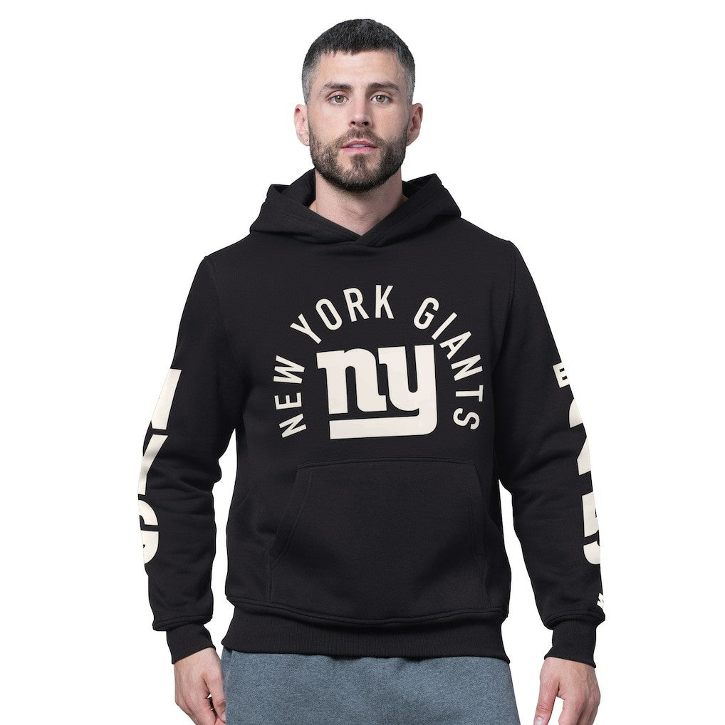 New York Giants Starter Handoff Fleece Hoodie Sweatshirt - Black cheap