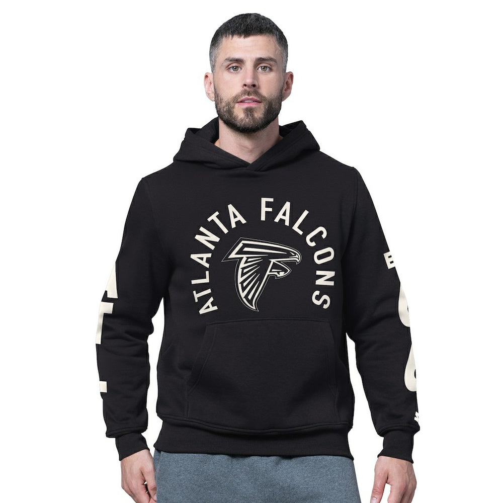 Atlanta Falcons Starter Handoff Fleece Hoodie Sweatshirt - Black sale