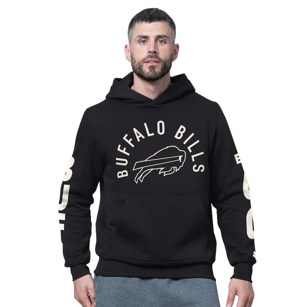 Buffalo Bills Starter Handoff Fleece Hoodie Sweatshirt - Black outlet