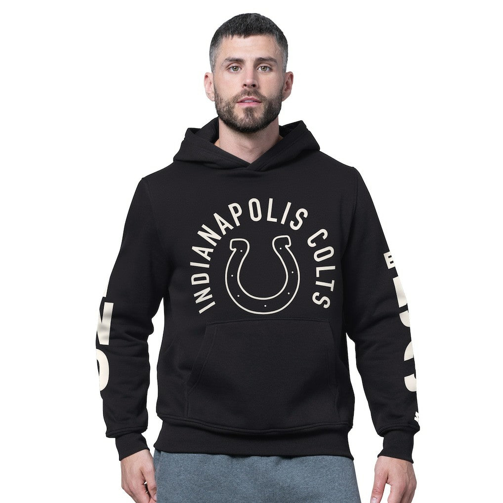 Indianapolis Colts Starter Handoff Fleece Hoodie Sweatshirt - Black online