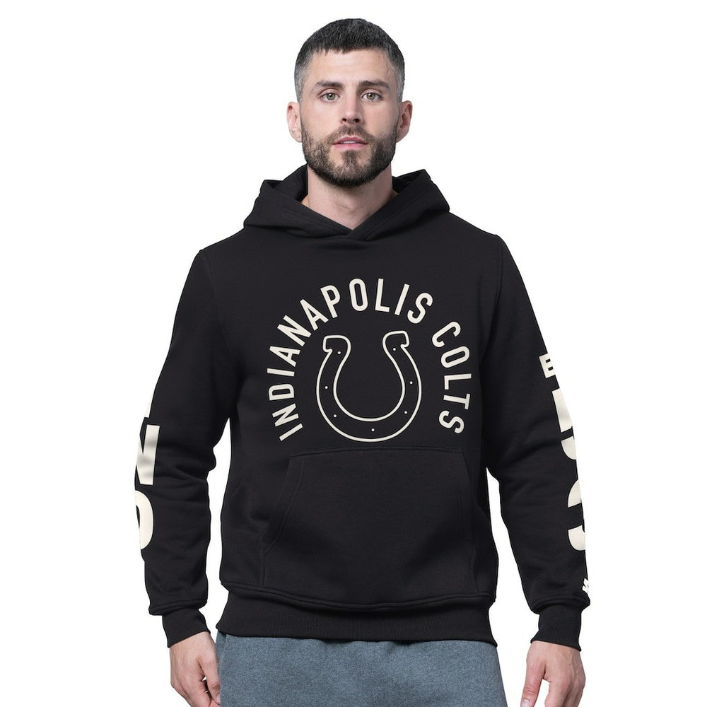 Indianapolis Colts Starter Handoff Fleece Hoodie Sweatshirt - Black online