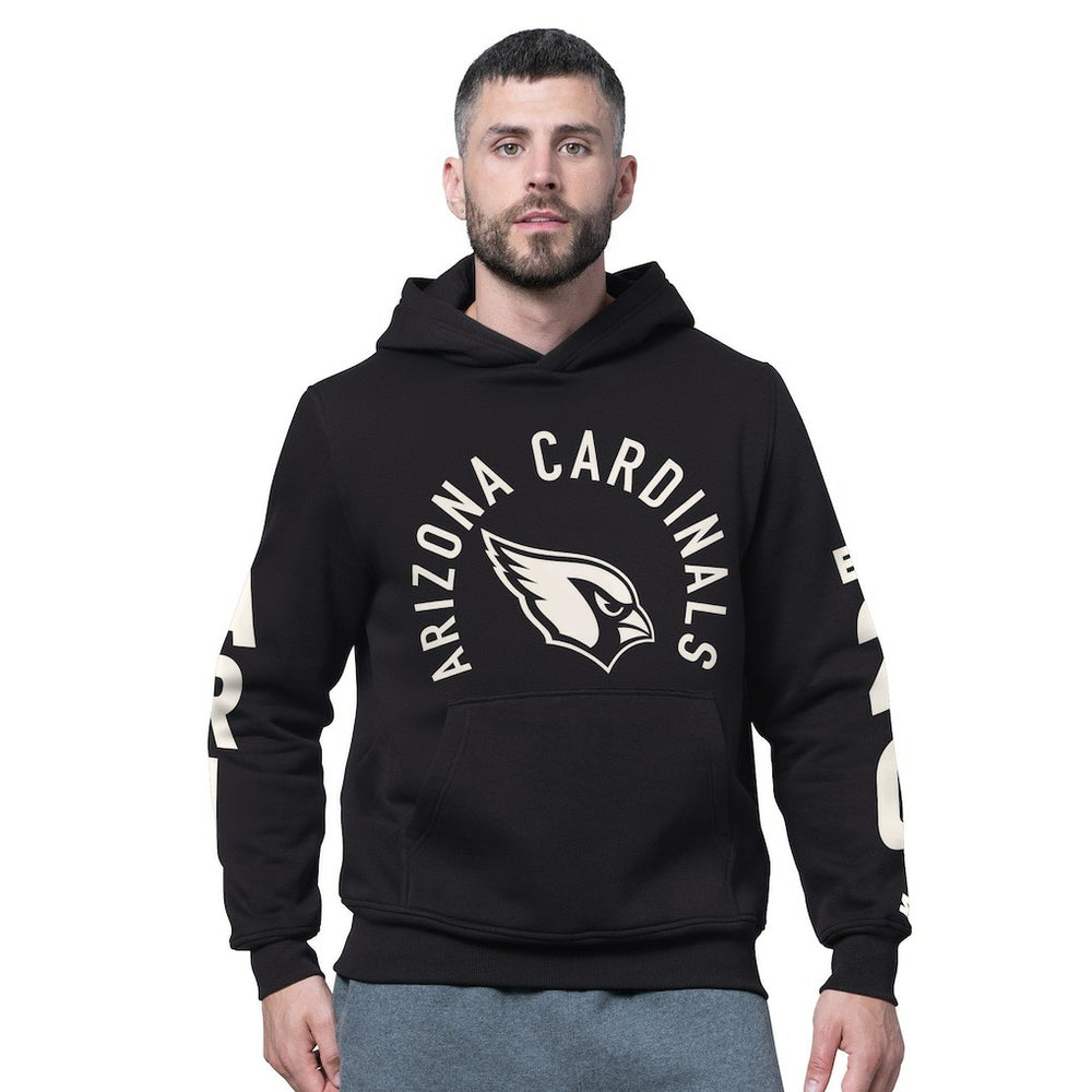 Arizona Cardinals Starter Handoff Fleece Hoodie Sweatshirt - Black outlet