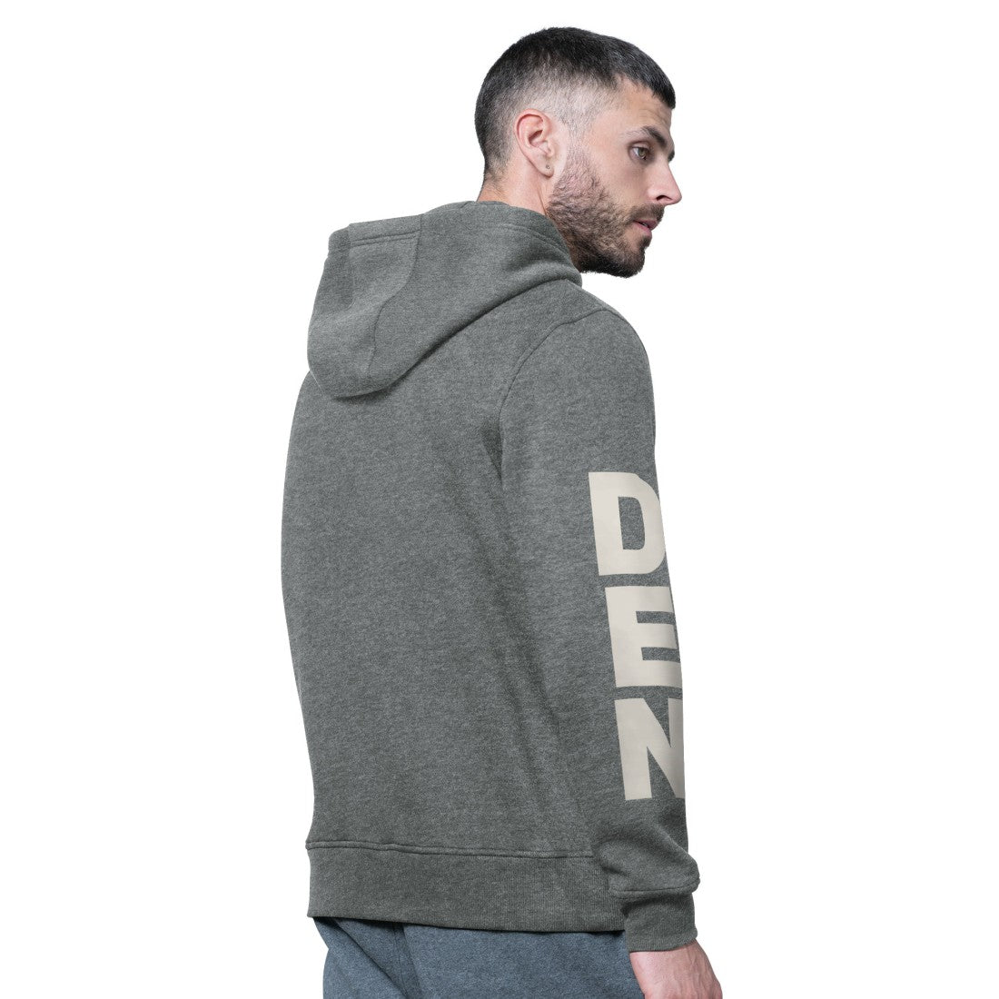 Denver Broncos Starter Handoff Vintage Logo Fleece Hoodie Sweatshirt - Charcoal online