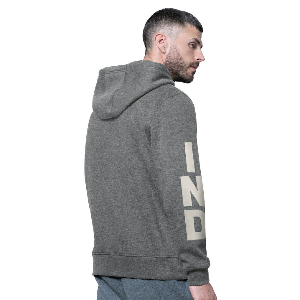 Indianapolis Colts Starter Handoff Vintage Logo Fleece Hoodie Sweatshirt - Charcoal sale