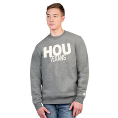 Houston Texans Starter Assist Sweatshirt - Charcoal sale