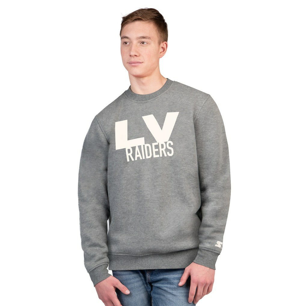 Las Vegas Raiders Starter Assist Sweatshirt - Charcoal outlet