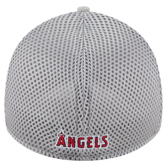 Los Angeles Angels Visor Paint Splatter 39THIRTY Flex Hat - Gray | New Era