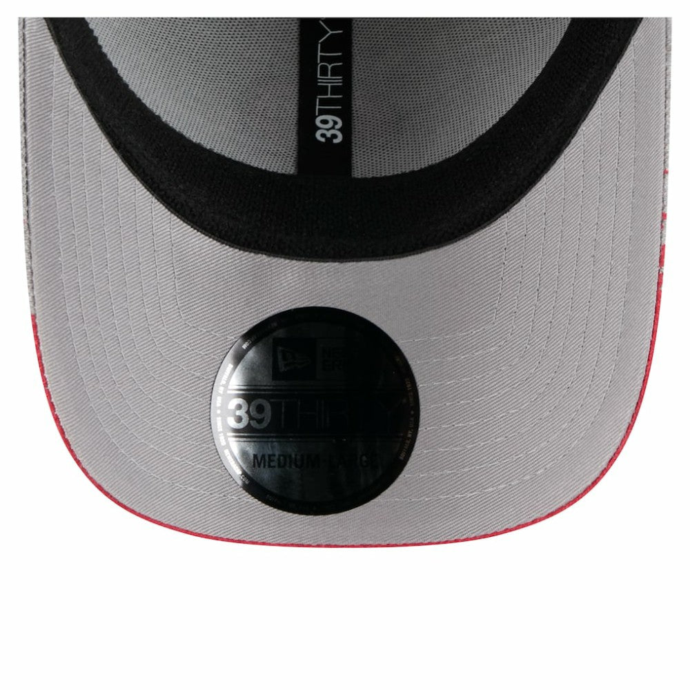 Philadelphia Phillies Visor Paint Splatter 39THIRTY Flex Hat - Gray | New Era