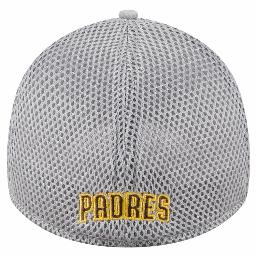 San Diego Padres Visor Paint Splatter 39THIRTY Flex Hat - Gray | New Era