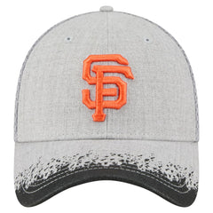 San Francisco Giants Visor Paint Splatter 39THIRTY Flex Hat - Gray | New Era