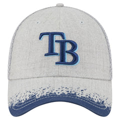 Tampa Bay Rays Visor Paint Splatter 39THIRTY Flex Hat - Gray | New Era