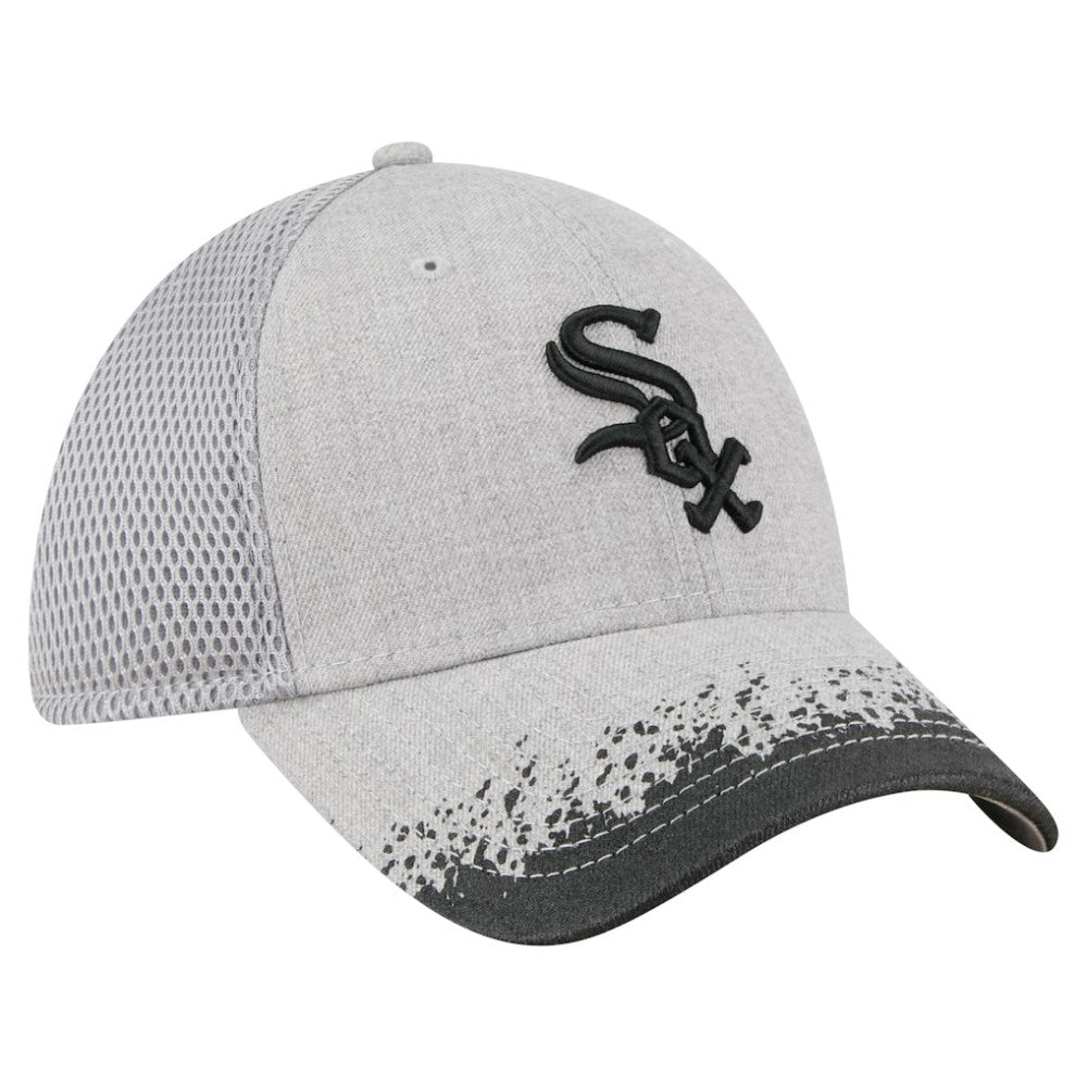 Chicago White Sox Visor Paint Splatter 39THIRTY Flex Hat - Gray | New Era